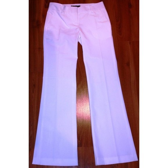 $265 ELIZABETH & JAMES Dressy Flared Pants  White FLARE ( 4 ) - Picture 2 of 2